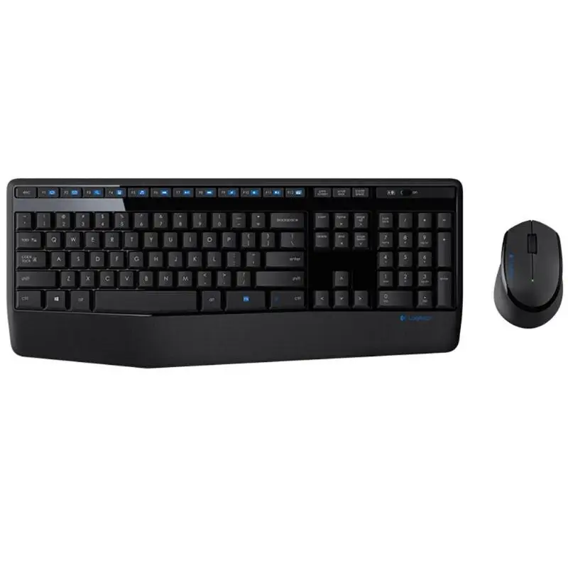 Logitech MK345 2 4 ГГц Беспроводной мыши и клавиатуры вертикальный брызгозащищенное