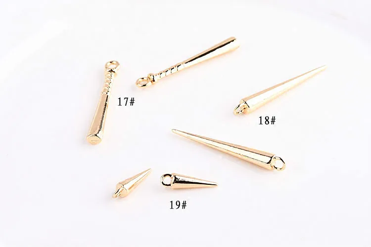 Сплав геометрические конические дисковые двойные подвесные аксессуары сделай