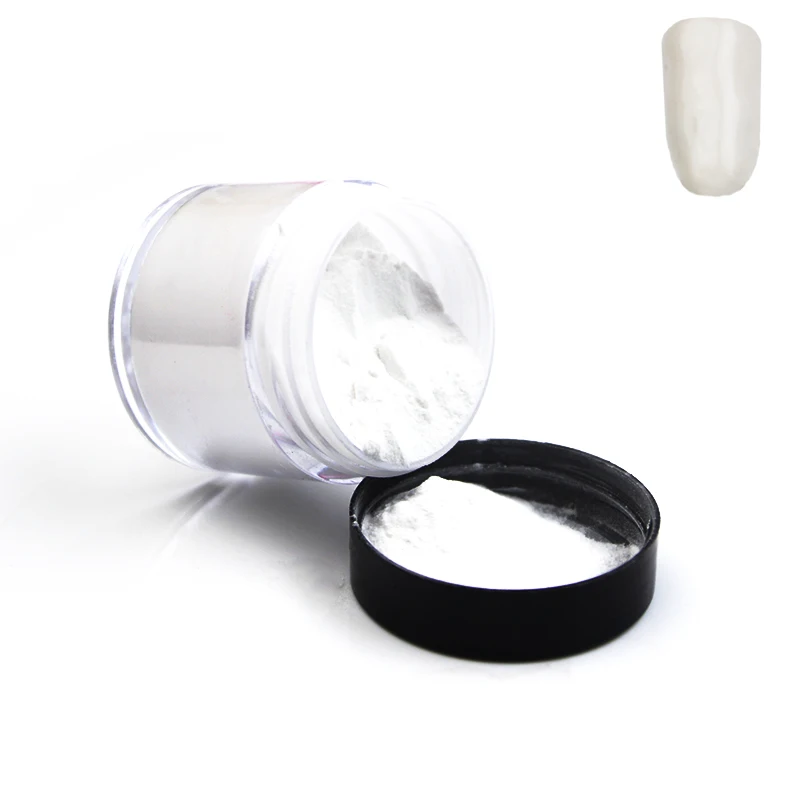 white acrylic powder Акриловая пудра 30 г для дизайна ногтей акриловая жидкость мономеро акриловый поедер гель Para U As Polvo color Po Coupe Capsule Ongle - Цвет: white acrylic powder