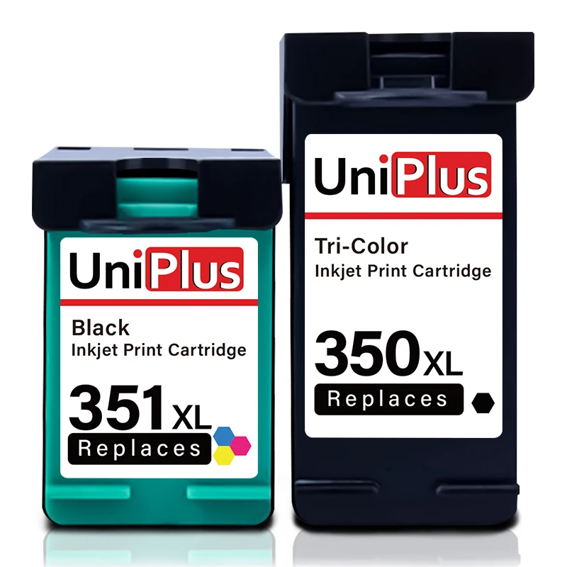 Чернильные картриджи UniPlus 350XL 351XL совместимые с HP 350 351 для принтера Deskjet D4260 D4280 D4360