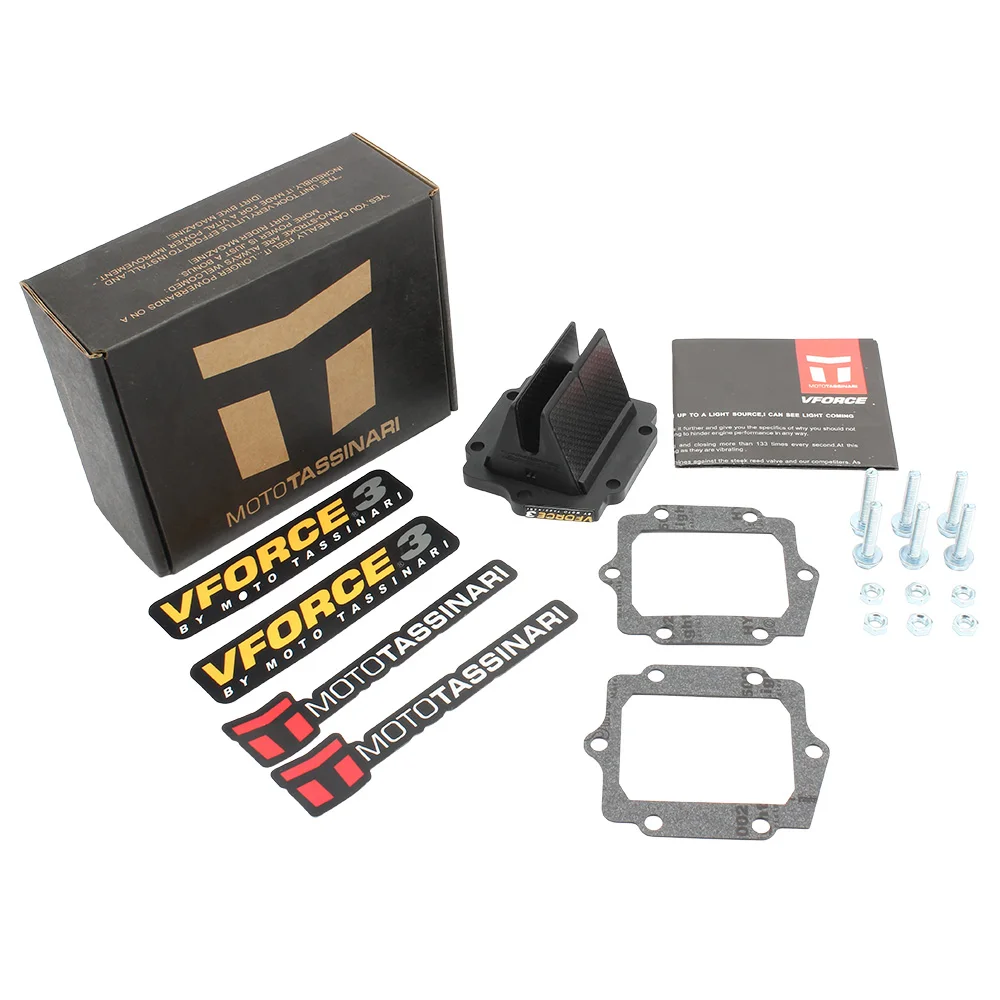 Впускной тростниковый клапан из углеродного волокна для мотоцикла модели Kawasaki