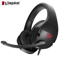kingston hyperx cloud auriculares gaming headset with a microphone professional esport headphones amp7 1 virtual surround sound