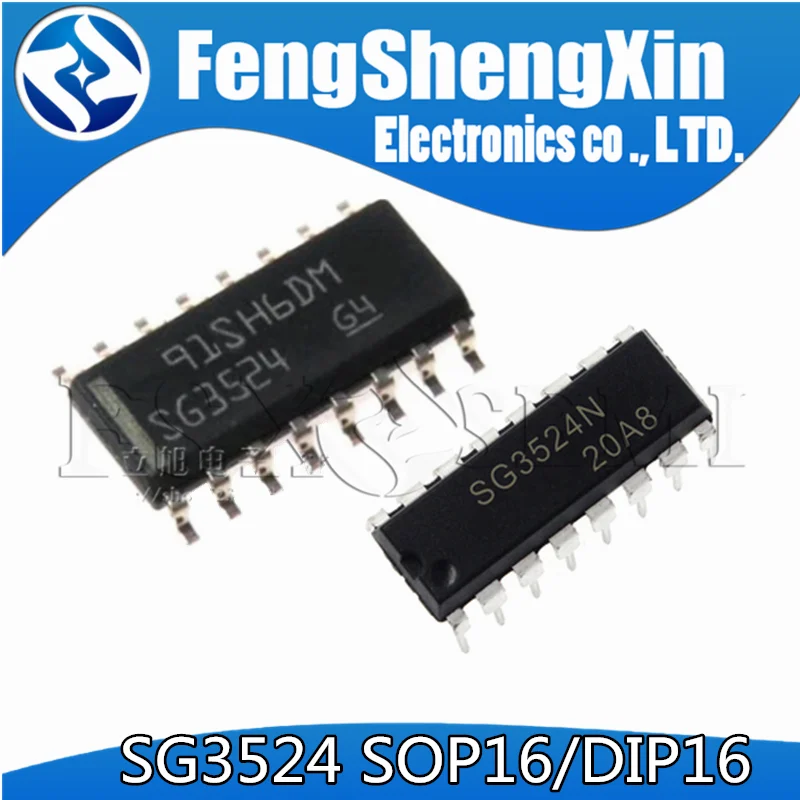 10Pcs SG3524N DIP-16 SG3524 SOP SG3524A SOP-16 DIP 3524N DIP16 REGULATING PULSE-WIDTH MODULATORS IC