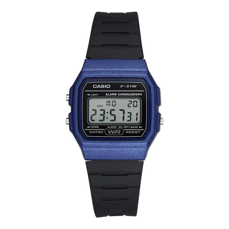 

Casio Watch Sports retro square electronic watch F-91WM-2A