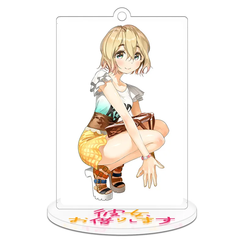 

Keychain Man Ichinose Chizuru Key Chain Women Acrylic Standing Key Ring Cute Kids Anime Jewellery Mizuhara Chizuru Porte Clef