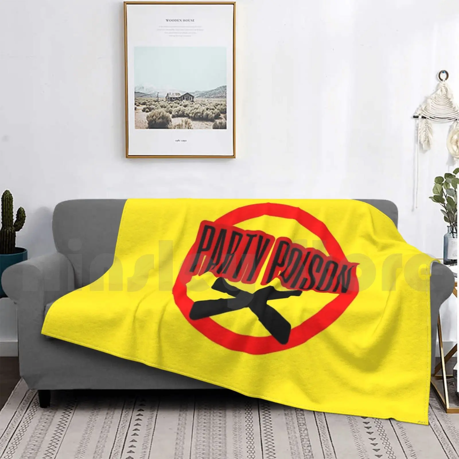 My Chemical романтика искусственное ядовитое одеяло с логотипом killwonderful joys для дивана