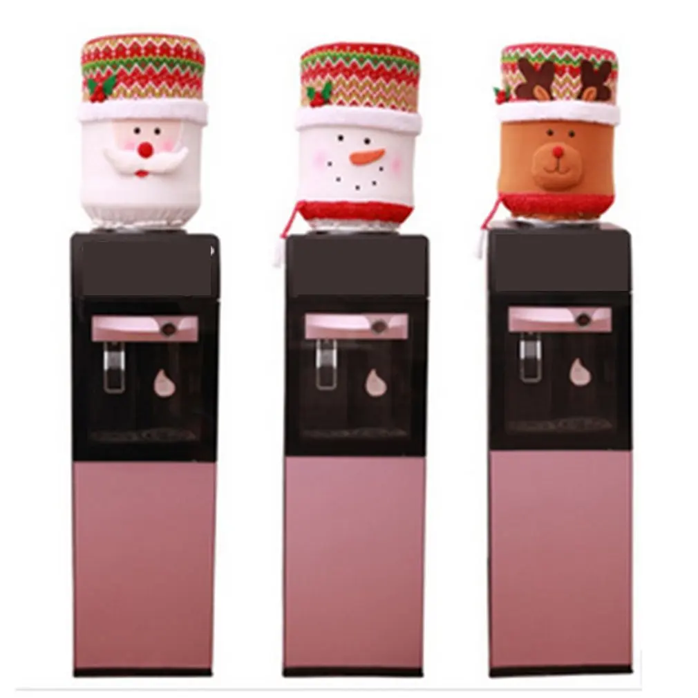 Рождественское ведро для питья мультяшный пылезащитный чехол рождественские