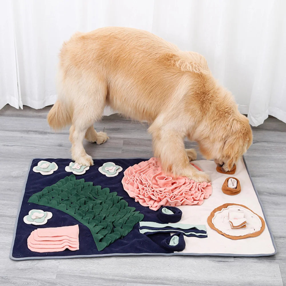 

Pet Feed Training Pet Sniff Smell Pad Food Feeding Creative Dog Feeder Mat