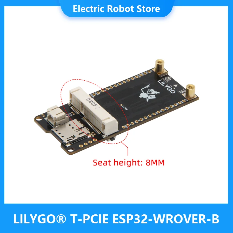 

LILYGO® TTGO T-PCIE ESP32-WROVER-B AXP192 Chip WIFI Bluetooth Nano Card SIM Series Composable Development Board Hardware