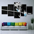 5 шт. японское аниме модульная настенная Картина на холсте плакаты картины HD Печать Декоративные Картины домашний декор