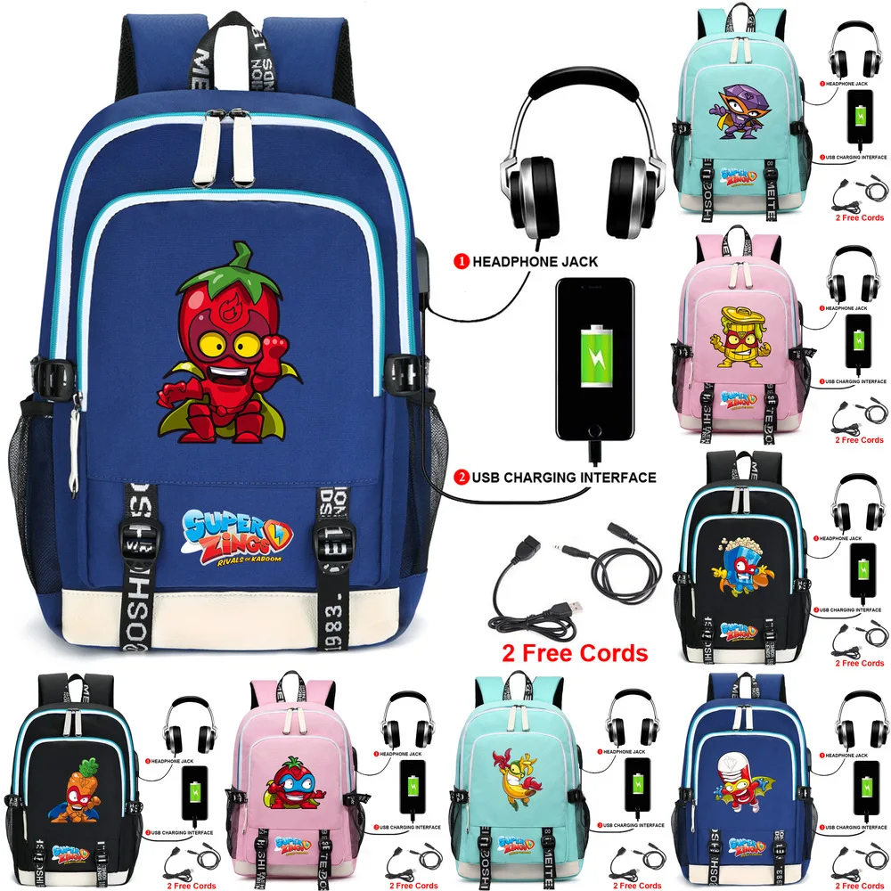 

2021 Super Zings Backpack Mochila Backpacks Women Men Laptop Bagpack Bookbag School Bags