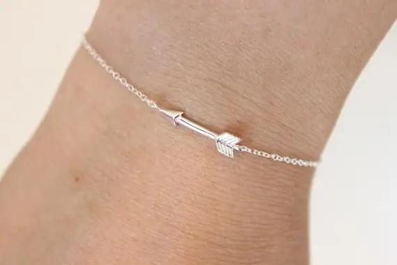 Военный бантик и стрелы простые маленькие горизонтальные браслеты с элементами