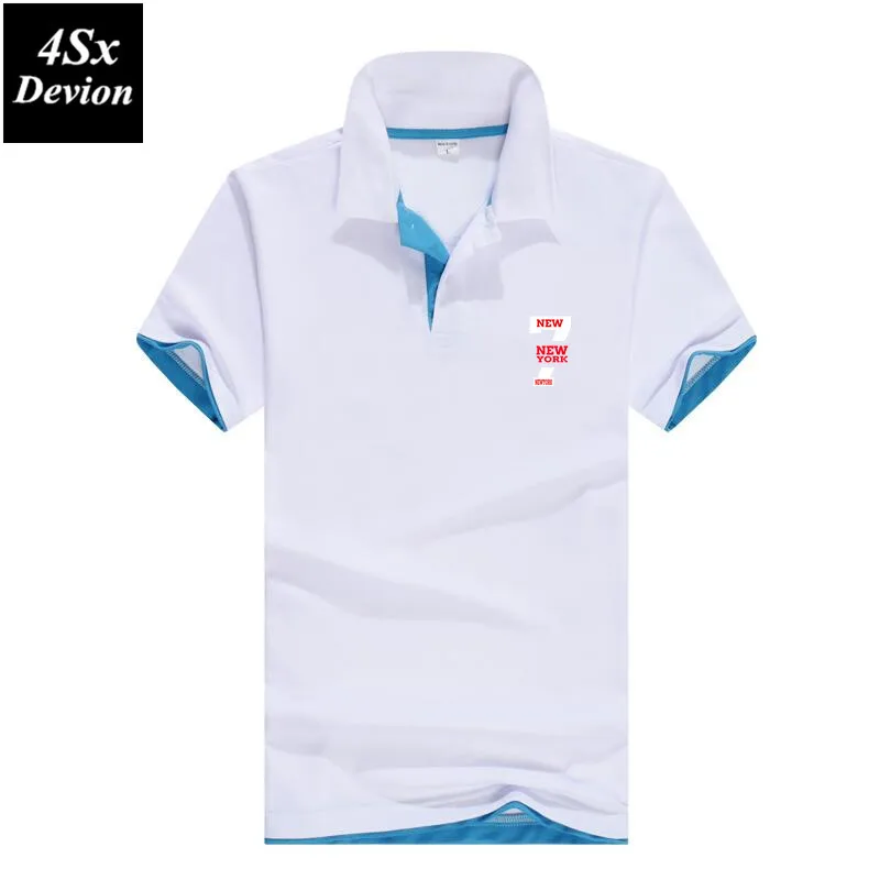 

2021 Summer Polo Shirt Men Casual Cotton Solid Color Polos Men's Breathable Short Sleeve Tee Shirt Golf Tennis New Clothes