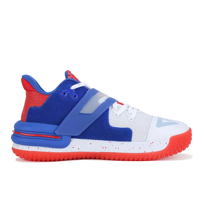 PEAK Flash 2 Basketball Shoes Lou Williams Sneakers Asymmetry Color Design Wearable Non-slip Rubber Outsole Gym Train Cushioning