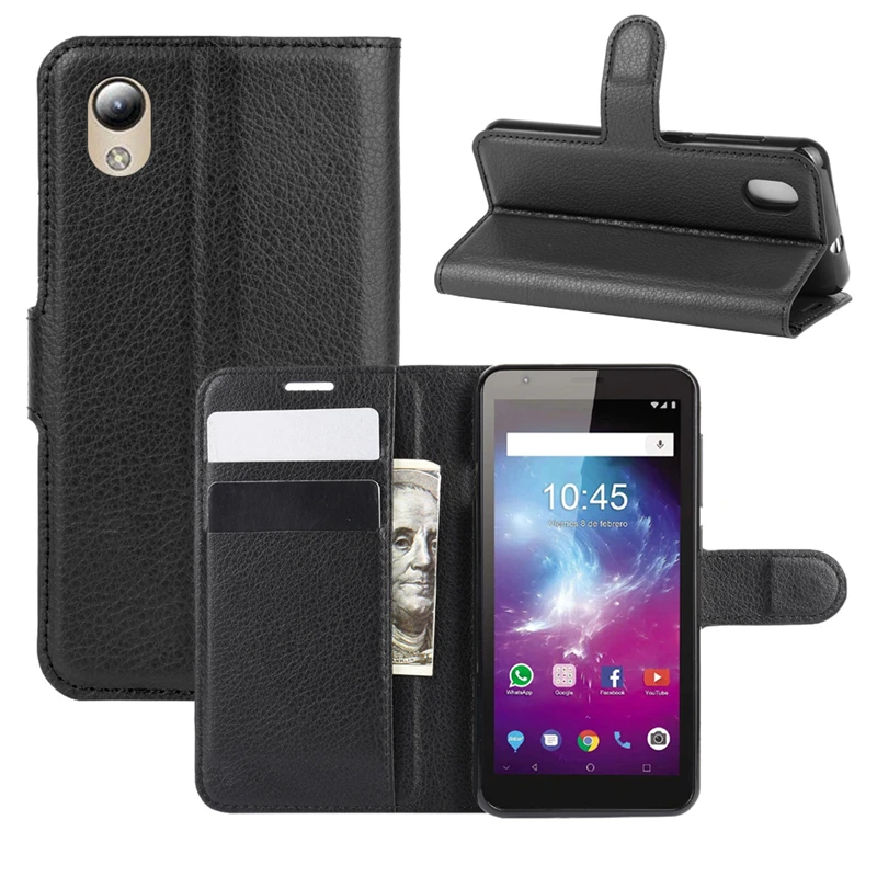 Чехлы бумажники для ZTE Blade L3 L8 S6 Plus Q7 Z17 Z965 A3 A5 A7 A11 кожаные откидные чехлы телефонов