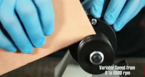 CE машина для полировки кожи ремней и кромок 220 В | Инструменты