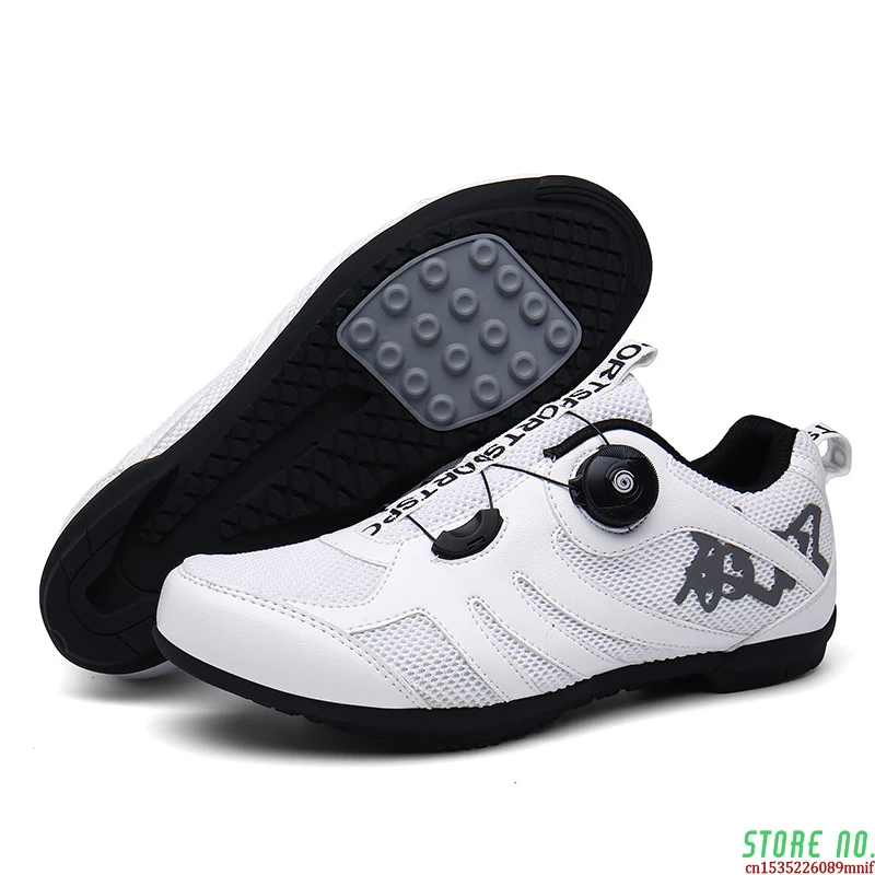 Кроссовки дышащие сетчатые без блокировки трикотажные для езды на велосипеде