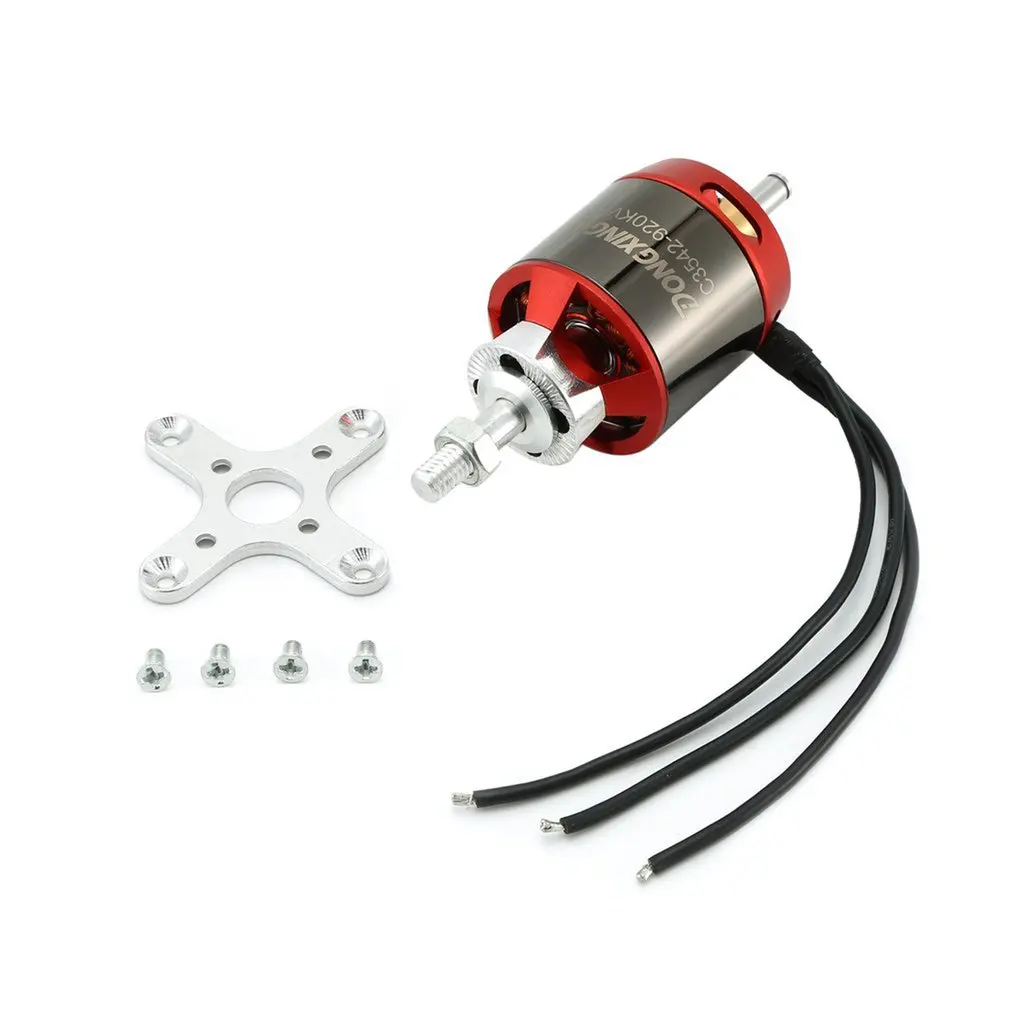 Лидер продаж 2021 бесщеточный мотор 920KV 2 4S с внешним ротором 6 мм для