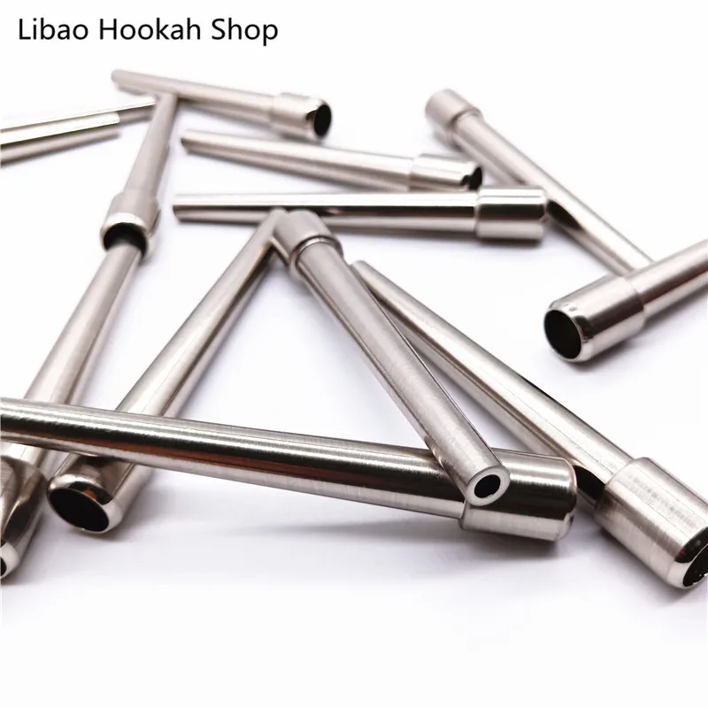 2 шт. мундштуки из нержавеющей стали для кальяна водопроводной трубы |
