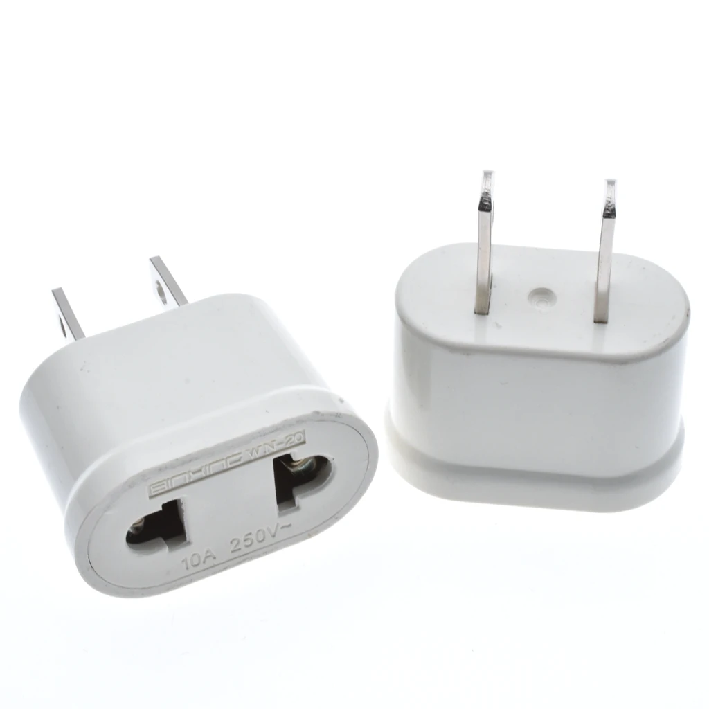 4 8 мм США ЕС евро Европа зарядное устройство Schuko переходник конвертер розетка