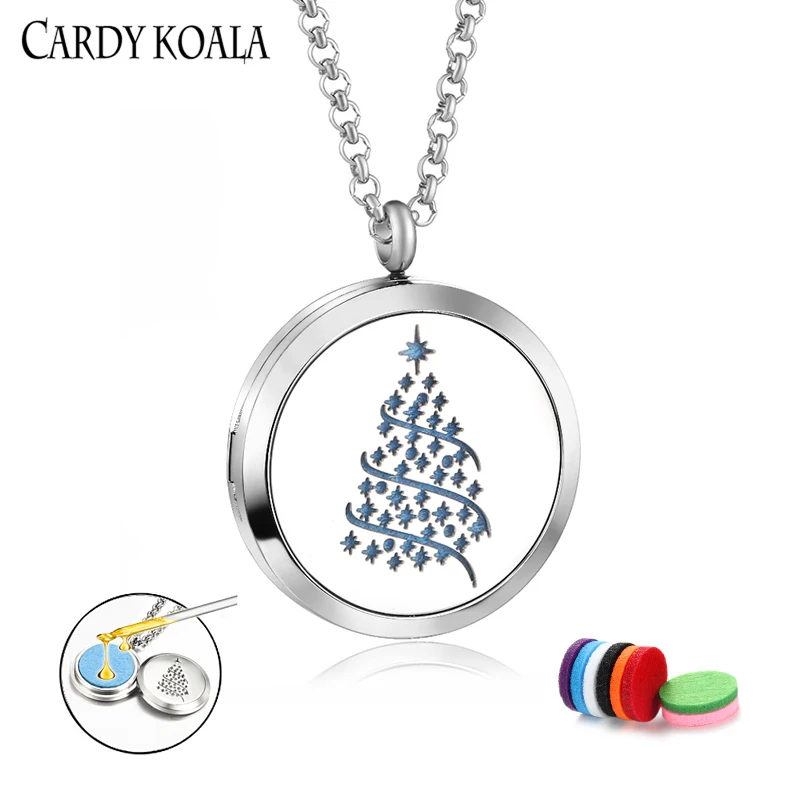 Изысканная красивая рождественская елка ароматерапия эфирное масло рассеянный