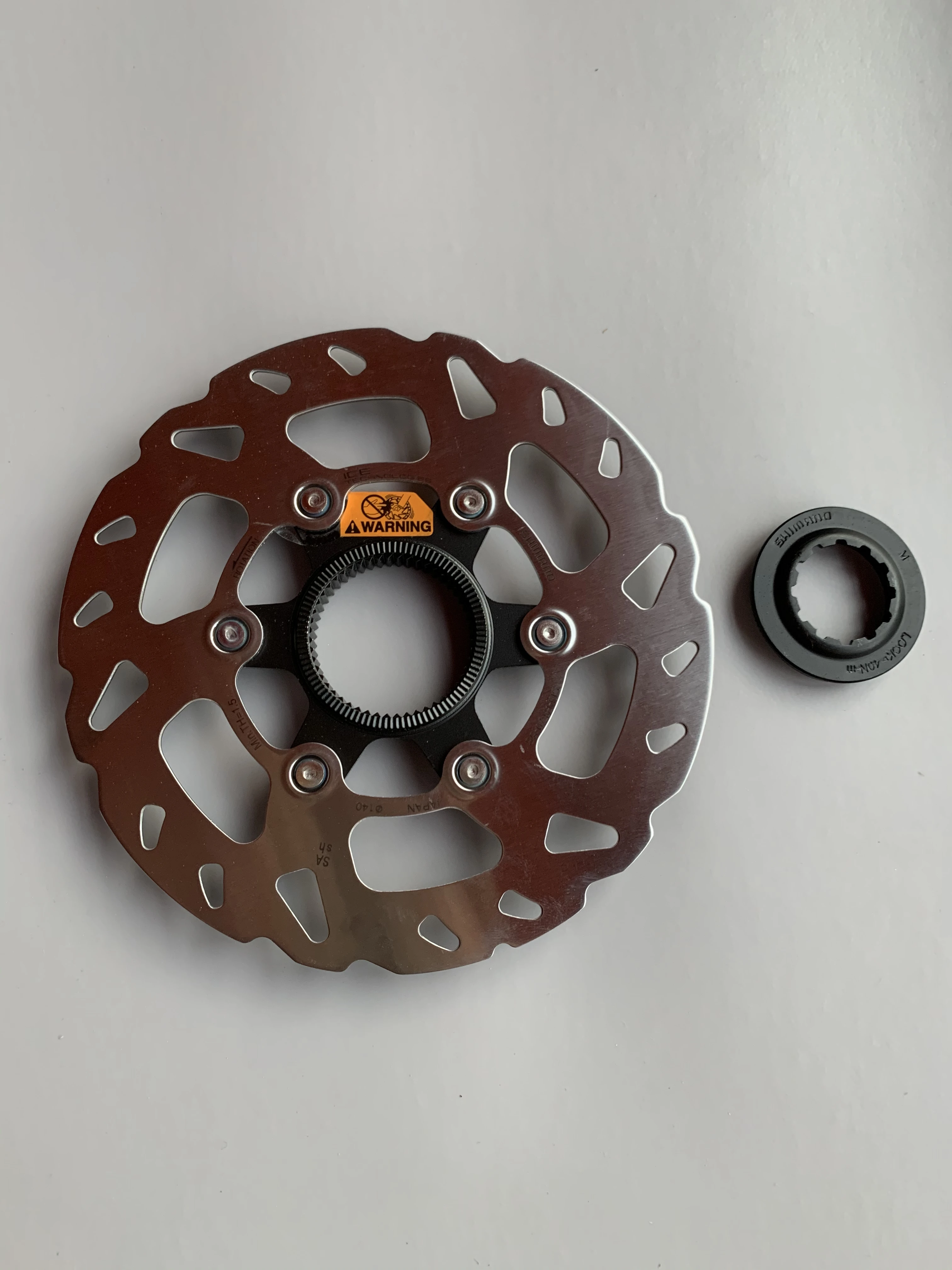 Велосипедный тормозной ротор SHIMANO 105 дисковый тормоз RT70 140 мм центральный замок