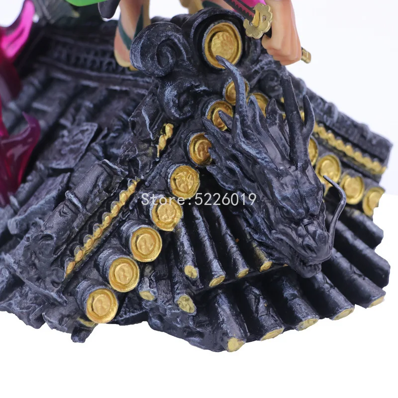 

23cm One Piece Anime Figure Roronoa Zoro Action Figure GK Kimono Zoro Figure Roronoa Zoro Straw Hat Classic Battle Figurine Toys