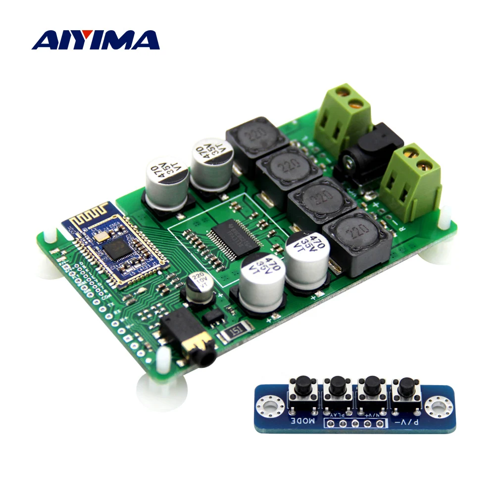 AIYIMA TPA3118 Bluetooth совместимый усилитель мощности аудиоплата 30Wx2 DC12V5A домашний