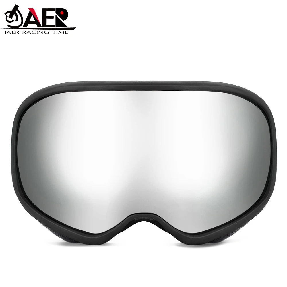 Брендовые мотоциклетные очки JAER с двойными линзами ветрозащитные