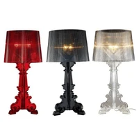 italy designer table lamp modern acrylic table lamps for living room bedroom study decor home e27 creative bedsid