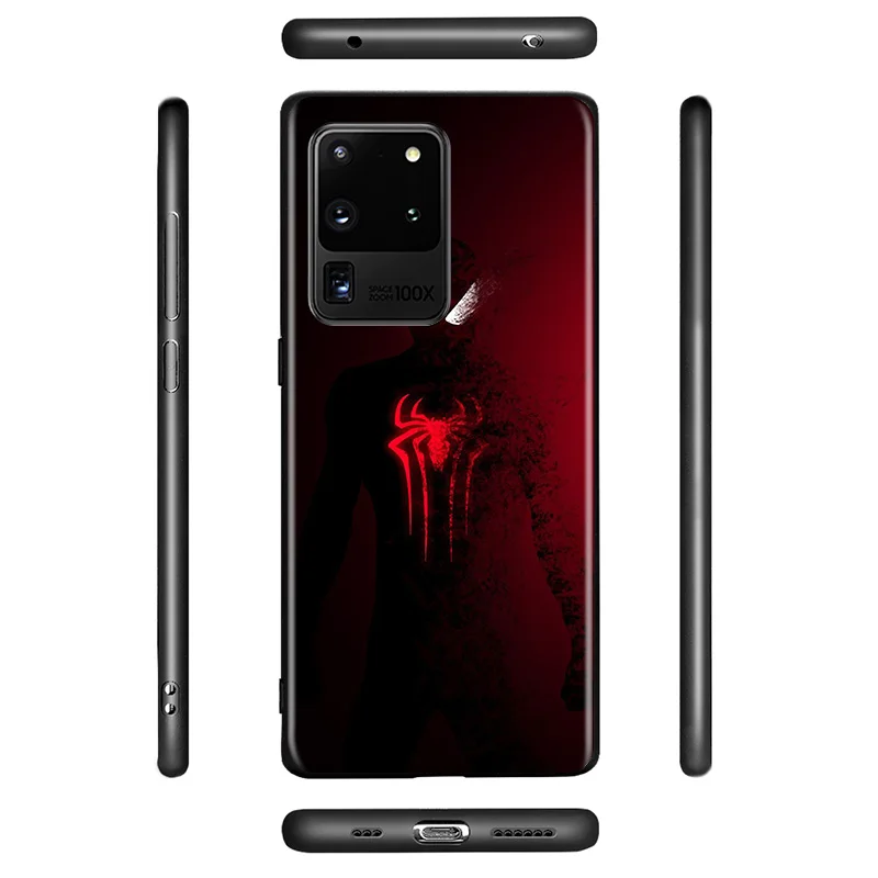 

Marvel Avengers Spider-Man Super Hero For Samsung Galaxy A31 A51 A71 A91 A12 A32 A42 A52 A72 A02S A22 A01 Core Black Phone Case