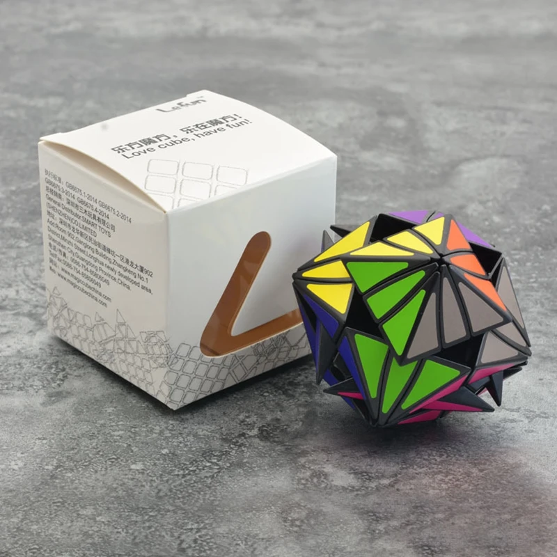 

Lefun Strange-shape Magic Cube 3*3*3 Cubs Pentagon Rubix Cube Trending Toys Puzzle Cubes Educational Toys Games for Kids Finger