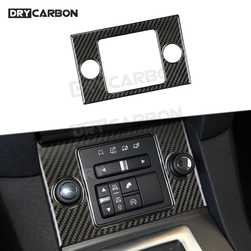 

Для Land Rover Discovery 4 LR4 2010-2016 панель прикуривателя из углеродного волокна отделка рамка наклейка автомобильные аксессуары