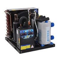 aquarium refrigeration water chiller industrial water cooling machine seafood pool fish tank chillers 1 5hp one tow two chiller