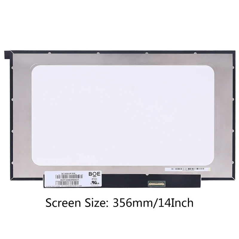 

NT140WHM-N34 Fit for NT140WHM-N44 N140BGA-EA4 REV.C1 NT140WHM-N31 14" LCD Screen Display