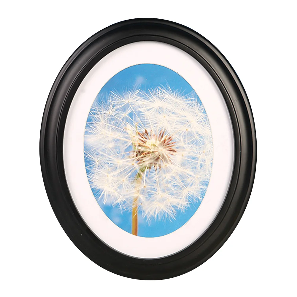 Классическая деревянная овальная фоторамка настенная подвесная декоративная с