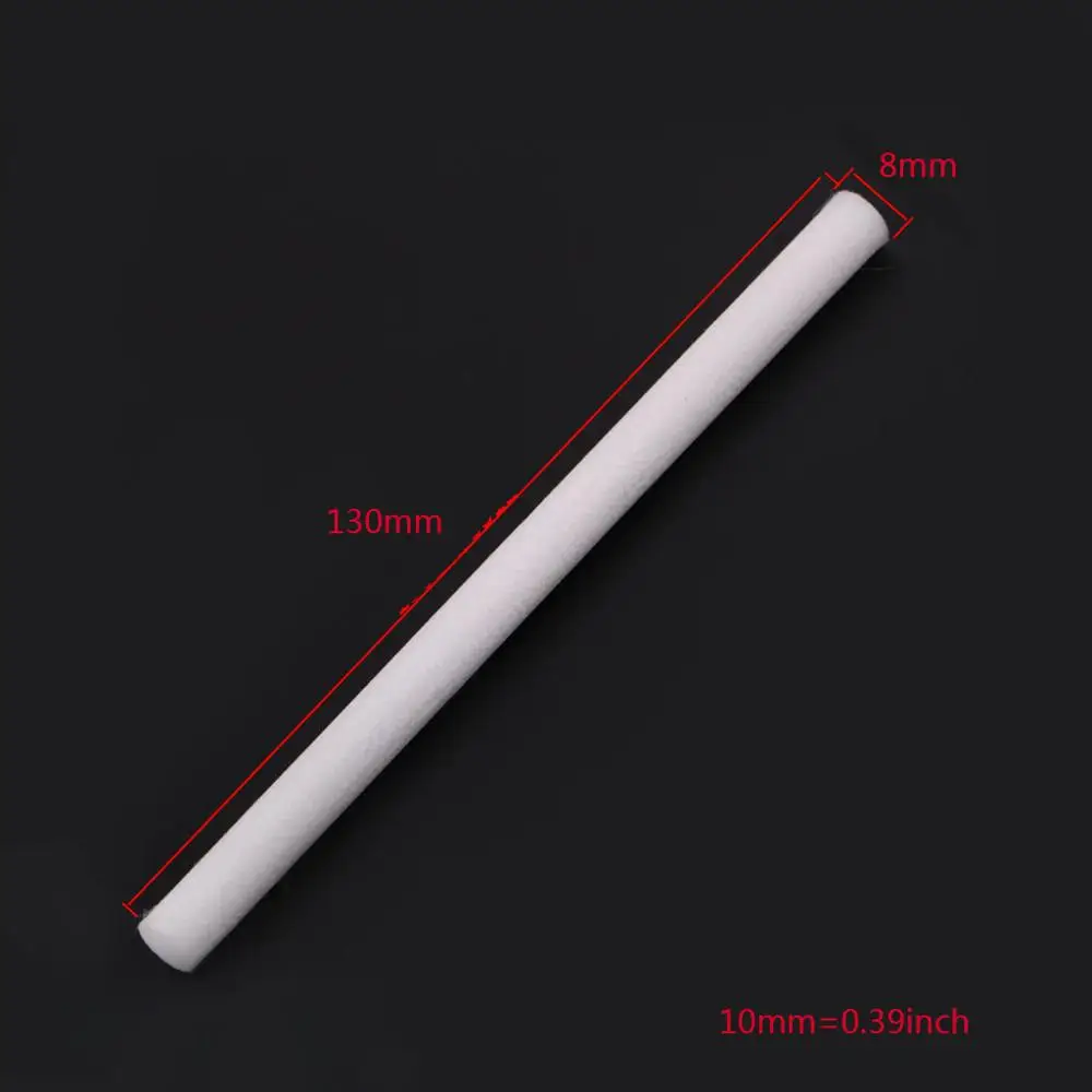 

10 Pcs 8mm*130mm Humidifiers Filters Cotton Sticks Swab for USB Air Ultrasonic Humidifier Aroma Diffuser Replace Parts