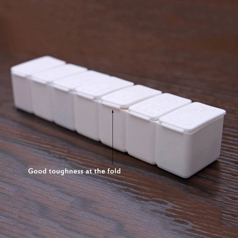 7 ячеек домашняя дорожная коробка для таблеток держатель контейнер-органайзер