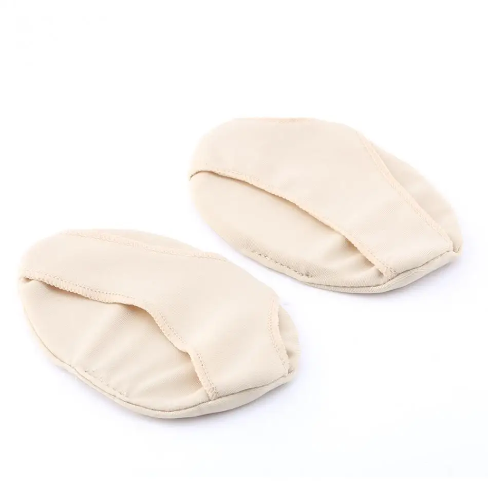

1Pair Women Forefoot Arch Support Ball Fabric Silicone Foot Gel Pads Cushion Metatarsal High Heels Feet Support Braces Insoles