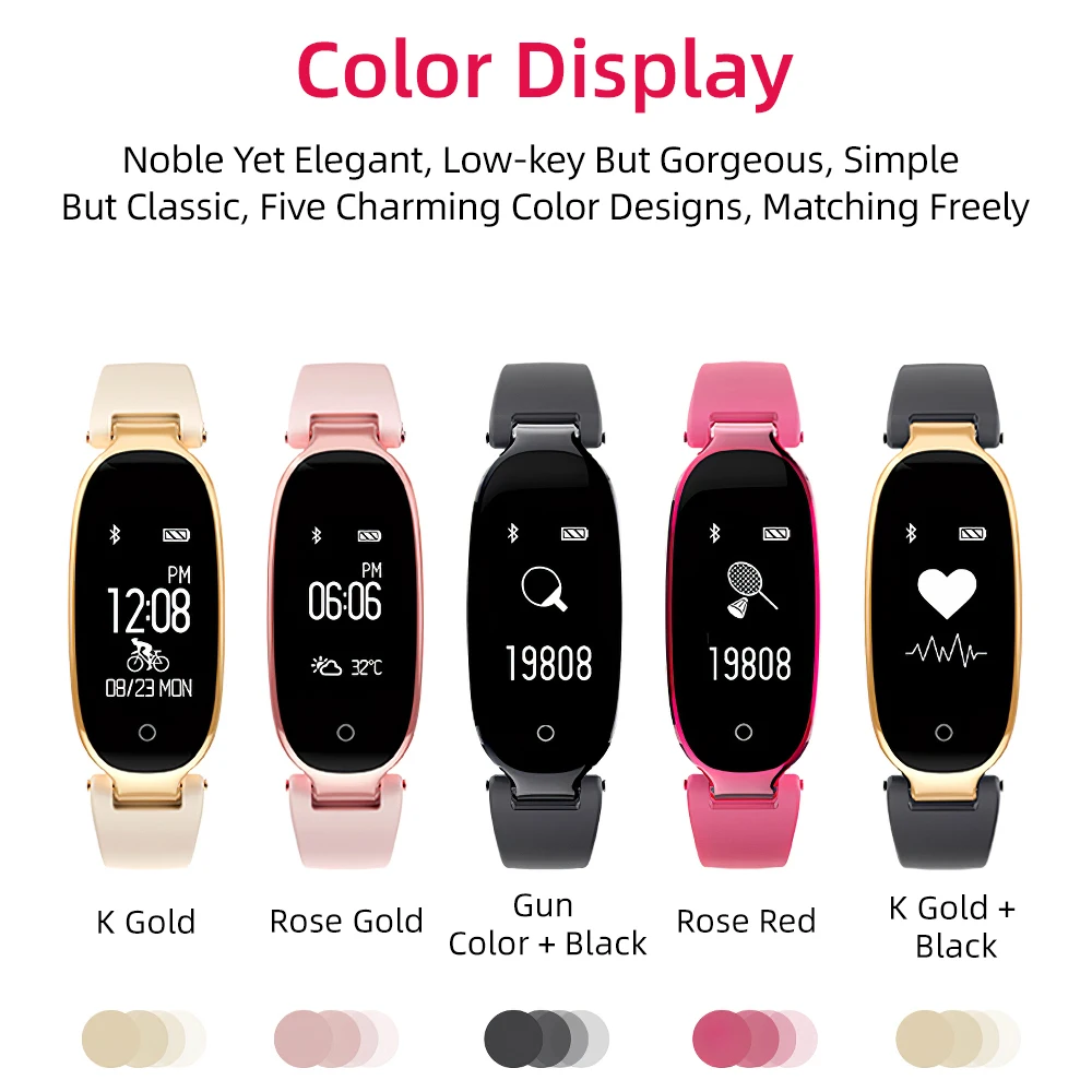 Смарт - браслет 2020 часы для женщин и мужчин умные напоминания Bluetooth фото