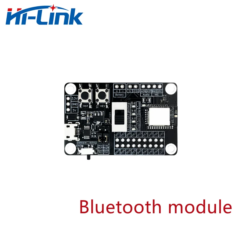 

Free Shipping Hi-Link Low Consumption Serial Port Transmission BLE5.1 Faster Distance Master&Slave Bluetooth Module HLK-B40 Kit
