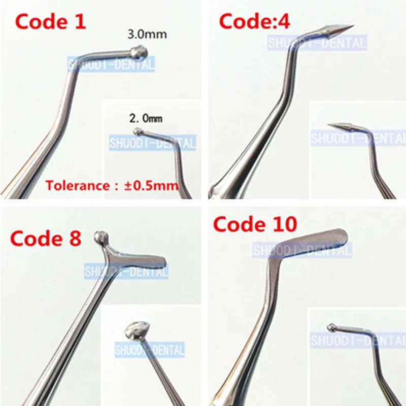 4 шт набор/6 набор композиционный стоматологический инструмент для наполнения