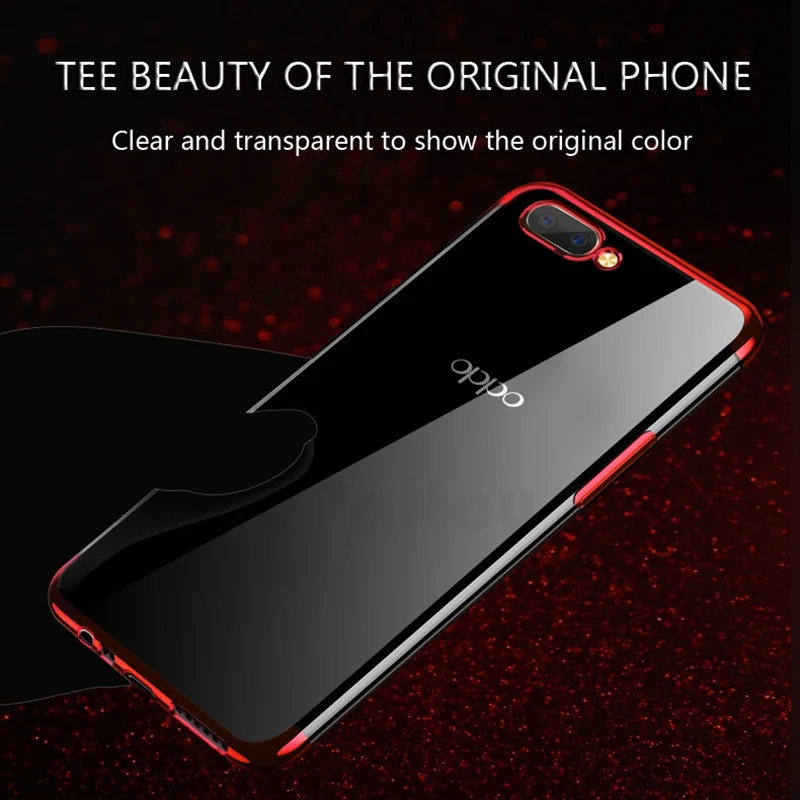 UPaitou Роскошные Покрытие чехол для OPPO F11 A9 Pro A7 A7X AX7 A5X AX5 A3 A3S A1 Realme 3 Pro X чехол из силикона и ТПУ с прозрачной оправой и чехол