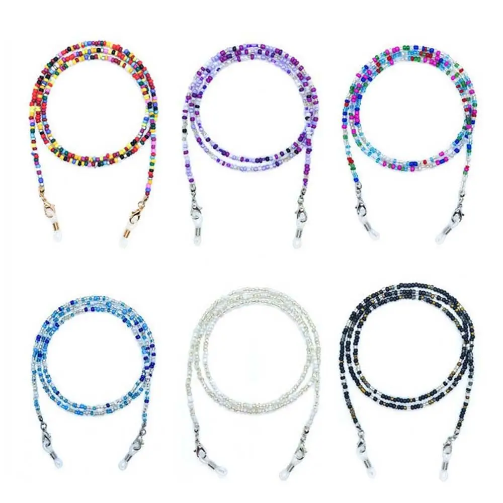 

Модная универсальная цепочка для очков для мужчин и женщин, нескользящая веревка для очков, популярная в стиле унисекс разноцветная подвес...