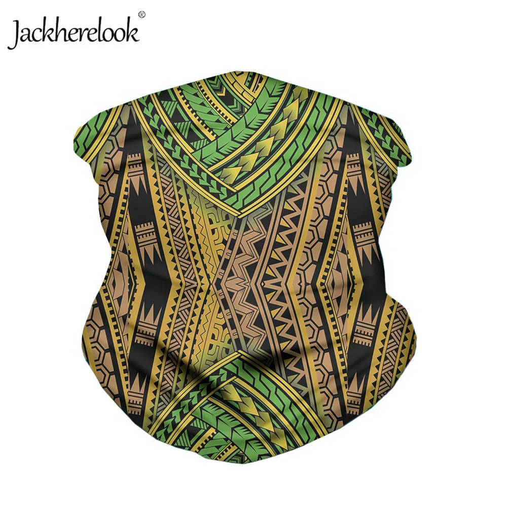 

Jackherelook, модный полинезийский традиционный Племенной бренд, дизайнерский женский роскошный шарф, бандана против пыли, повязки на голову, жен...