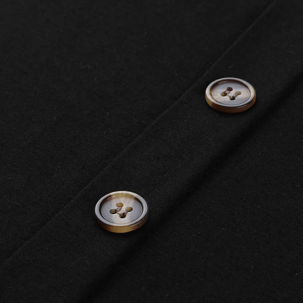 Топ для кормящих женщин Зимняя Осенняя пуговица однотонная женская элегантная