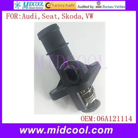 Новый авто двигатель охлаждающей жидкости термостат Корпус использования OE NO.