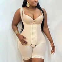 post liposuction fajas colombianas front closure hook eye double high compression waist trainer for daily life charming curves