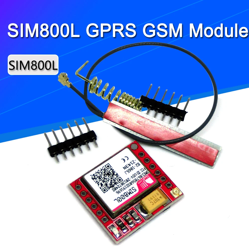 SIM800L GPRS GSM модуль ядро четырехдиапазонный TTL последовательный порт IPX интерфейс PCB