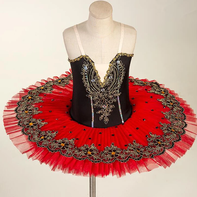 

Professional Ballet Tutu Child Kids Girls Adults Pancake Tutu Giselle Paquita Ballet Costume Women Ballerina Party Dress Girls